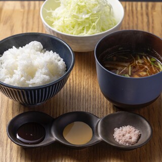 すべては、とんかつを美味しく味わうために