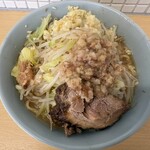 ラーメン スタミナパンチ - 並ラーメン(やさいマシ、にんにくマシ)