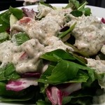 パスタ スパーゴ - カニサラダ　2015.1