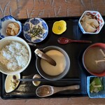自然薯食処 と川 - 麦とろ膳