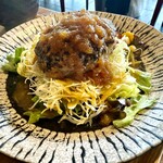 自然薯食処 と川 - 黒毛和牛ハンバーグ