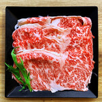 大衆すき焼き北斗 - 追加のお肉 【特】 100g