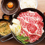 大衆すき焼き北斗 - 【上】 すき焼き定食