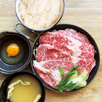 大衆すき焼き北斗 - 【特】 すき焼き定食