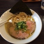 浜田山 - 塩らーめん:細麺