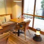 きまんまテーブル - インテリアもおしゃれ。木の感じが落ち着きます。