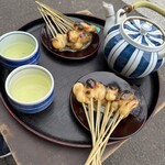 あぶり餅 本家 根元 かざりや - 