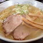 ラーメン ふくや -  しおラーメン；何時も実直なお顔立ち(^^) @2015/01/24