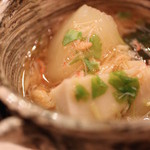 日本料理 仙水 - 大根と里芋の煮物