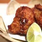 日本料理 仙水 - フグの唐揚げ