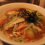 手打ち蕎麦しなの屋吉べぇ - 野菜ラーメン