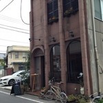 ユイミカフェ - 私好みの素敵な外観ですが、区画整理で・・・あとわずかです