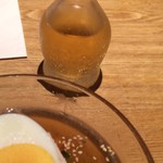 和牛 まつした - 冷麺＋お酢(これを入れるとスッキリして、腹一杯なのにいくらでもお変わりできてしまう！)