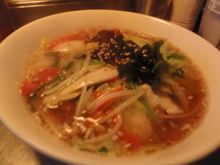 手打ち蕎麦しなの屋吉べぇ - 野菜ラーメン