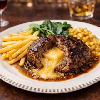 肉汁全開◎バターインハンバーグ★こんなハンバーグ見たことない