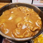 手打蕎麦 ふじや - 蕎麦屋の牛カレー丼