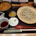 手打蕎麦 ふじや - 蕎麦屋の牛カレー丼と手打ち蕎麦