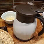 手打蕎麦 ふじや - そば湯