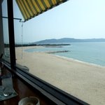 ヒポポパパ - 店内から見える景色