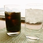 ヒポポパパ - セットのアイスコーヒー