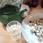 紋乃丞 - 熱燗とぎんなん