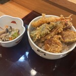 蕎麦うらやす信や - 天丼セット