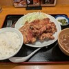 ラーメンはっちゃき - 唐揚げ（4ケ）定食