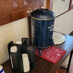 かなづや食堂 - お水はセルフ