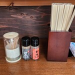 かなづや食堂 - 卓上調味料
