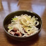 串焼亭ねぎ - 料理写真:砂肝銀皮ポン酢