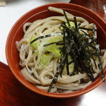 麦とろ和食 静 - 蕎麦 (2015/1)