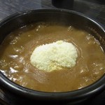 麺屋 らいこう - 味噌には粉チーズのトッピング