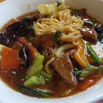 景山 - 景山ランチ・豚レバースタミナラーメン＆挽肉と韮のチャーハン1080