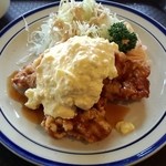 阿部食堂 - 玉子の風味が強いタルタルソースです