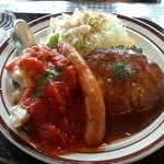 阿部食堂 - 肉ざんまいでお得感満載のミックスグリルセット