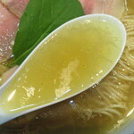 らぁめん 信 - 島唐辛塩麺/スープ