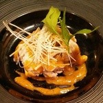 黒田萬元堂 - 蒸し鶏のハニーマスタード