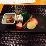 馳走菴 ひじり - お通し