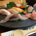 豊かわ - 寿司定食1550円