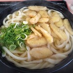 人力うどん - 佐大南店のごぼう天うどん大盛