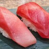 立喰寿司函太郎 - 本まぐろトロ、本まぐろ赤身