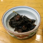 蓮玉庵 - たらこと柚子の昆布の佃煮（2015年1月）