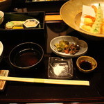 天ぷら季節料理 白雲 まこと - お昼のてんぷらご膳