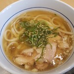 なか卯 - 料理写真:最初はごまだけかかってます。
