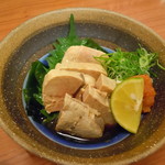 とんがらし - アンコウ肝ポン酢