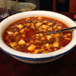 趙楊 - 2015年1月下旬。麻婆豆腐とご飯。