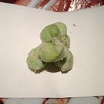 天ぷら 元吉 - Ｈ27.1 そら豆