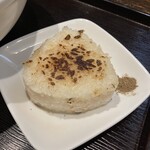 麺屋海神 - へしこ焼きおにぎり