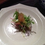 天ぷら 元吉 - Ｈ27.1 紅芯大根 サラダ仕立て