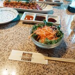 あ・かうはーど - サラダ、人参が美味しい